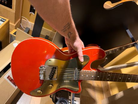 Instr - Brazilian Guitar — #9E1E14
